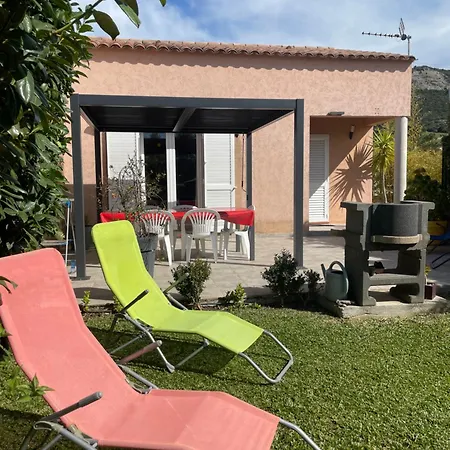 Charmante Maisonnette T2bis Plaine De Semesterbostad Calenzana