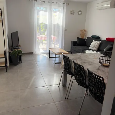Semesterbostad Charmante Maisonnette T2bis Plaine De Calenzana